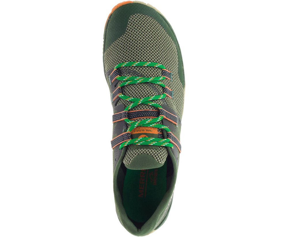 Merrell Sneakers Green - Trail Glove 6 - Mens 31XBKFQDO